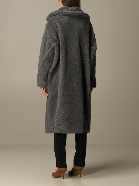 long charcoal teddy gown