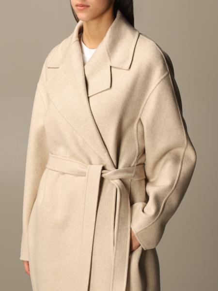 Max Mara Outlet: Coat women - Beige | Coat Max Mara 10161005600 GIGLIO.COM