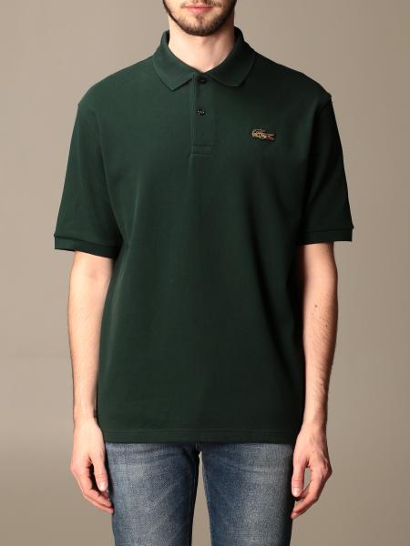geleider Billy Goat Vergadering Lacoste L!Ve Outlet: polo shirt for man - Green | Lacoste L!Ve polo shirt  DH6582 online on GIGLIO.COM