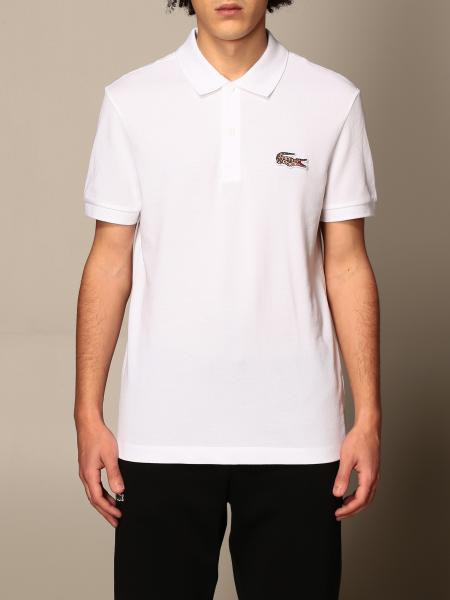barriere biord bypass Lacoste Outlet: "National Geographic" polo shirt with animalier logo -  White | Lacoste t-shirt PH6286 online on GIGLIO.COM