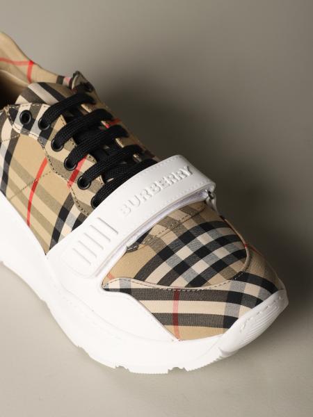 Burberry Zapatos Hombre Beige Zapatillas Burberry 8020282 Gigliocom 0406