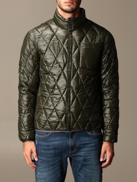 Bpd Outlet: Light down jacket in quilted nylon - Military | Bpd jacket ...