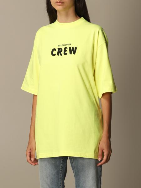 balenciaga lime green shirt