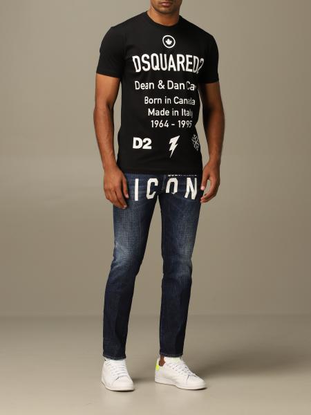 dsquared2 t shirt wit