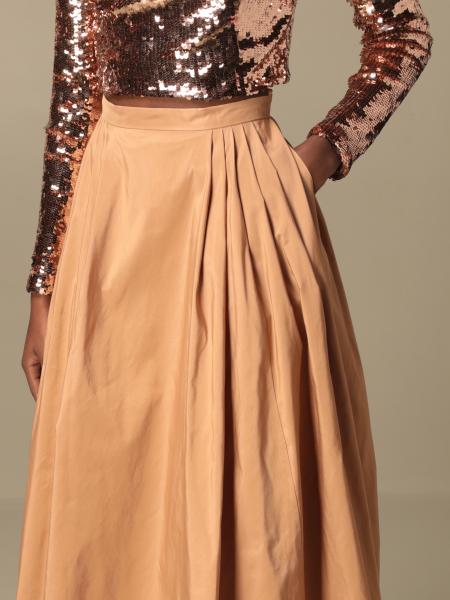 Elisabetta Franchi Outlet: Completo top + gonna con paillettes - Rosa |  Completo Elisabetta Franchi TG001 06E2 GIGLIO.COM