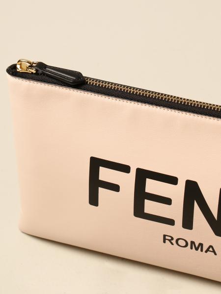 fendi clutch pink