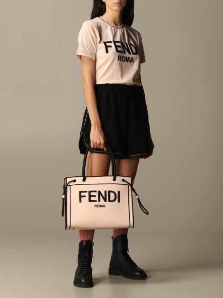 fendi logo shirt women