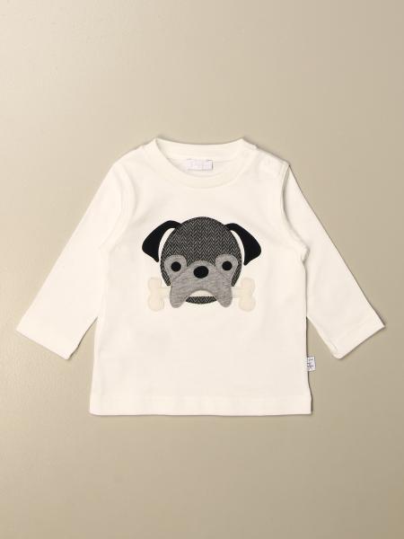 T-shirt Il Gufo in cotone con stampa cane
