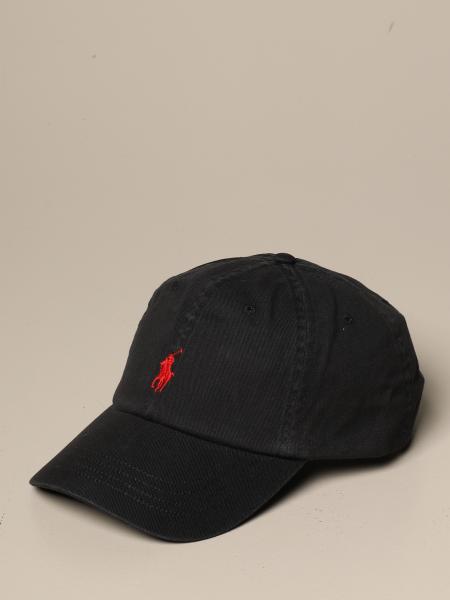 ralph lauren black baseball hat