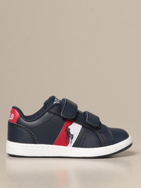 Polo Ralph Lauren: Sneakers Ormond Polo Ralph Lauren in pelle sintetica