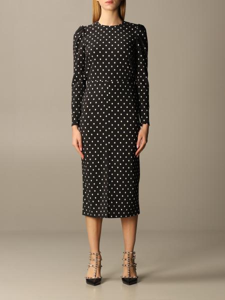 red valentino polka dot dress