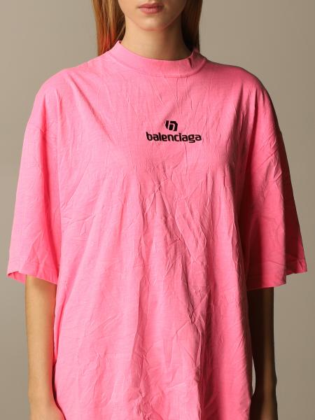 balenciaga pink tshirt