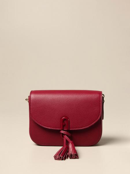 Transparant Bourgondië Factuur FURLA: 1927 leather shoulder bag - Red | Furla mini bag WB00119 VTO000  online on GIGLIO.COM