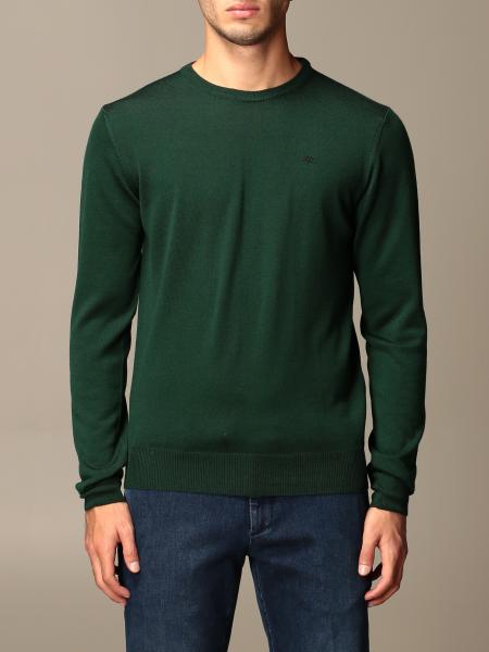 XC crew neck sweater in extrafine Merino wool