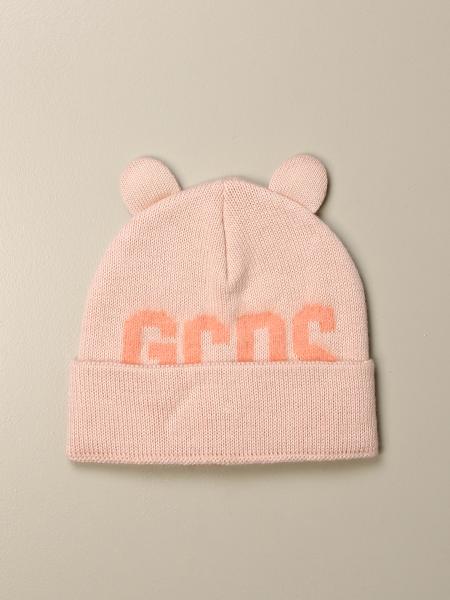 Gcds Outlet: Teddy hat with logo - Pink | Gcds hat FW21W010101 PINK
