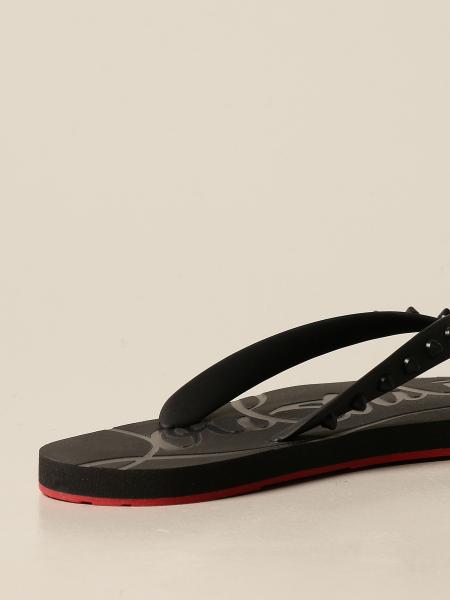 CHRISTIAN LOUBOUTIN: Loubi Flip thong sandal with studs 