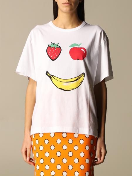 Boutique Moschino: Moschino Boutique T-shirt in cotton with fruit print