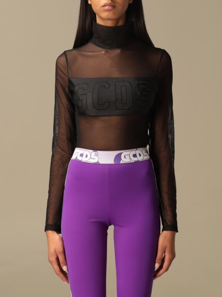 Body GCDS trasparente con logo