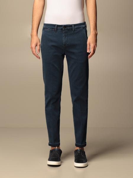 FAY: jeans in light stretch denim - Blue | Fay jeans NTM8642187L TIE ...