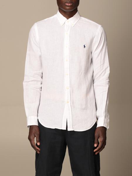 Polo Ralph Lauren linen shirt with button down collar