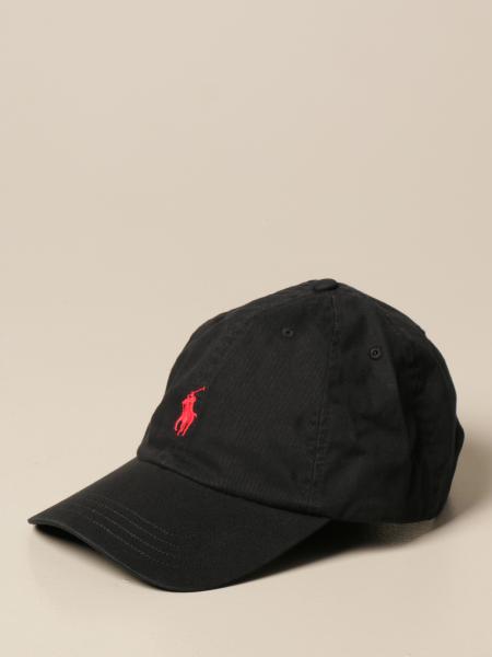 ralph lauren black baseball hat