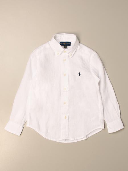 camicie in lino ralph lauren