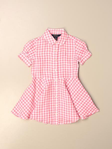 ralph lauren pink baby dress