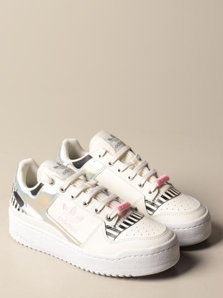 ADIDAS ORIGINALS: Forum Bold sneakers in leather - White | Adidas Originals  sneakers FY5115 online on GIGLIO.COM