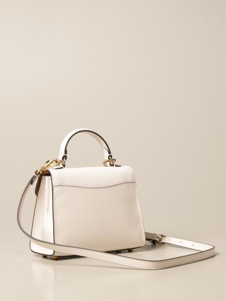 white coach tote purse