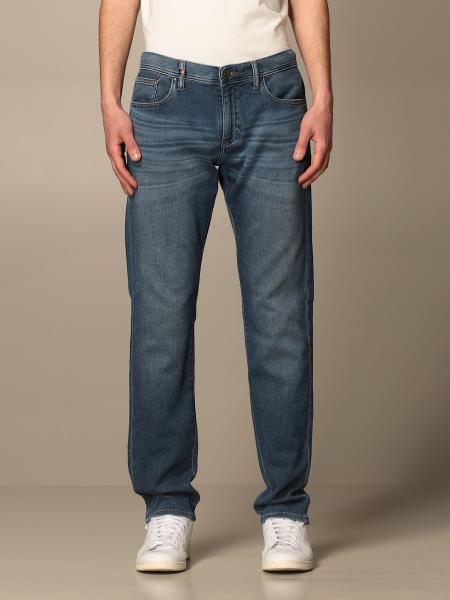 ARMANI EXCHANGE: jeans in washed denim - Denim | Armani Exchange jeans  3KZJ13 Z6QMZ online on 