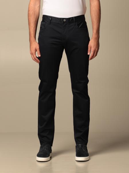 ARMANI EXCHANGE: 5-pocket trousers - Blue | Armani Exchange pants 8NZJ13  ZNMTZ online on 