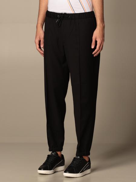 mens armani jogging bottoms