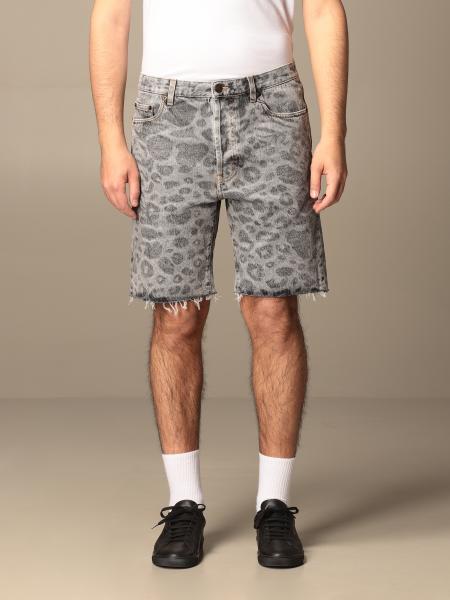 Monogram Bandana Denim Shorts - Men - Ready-to-Wear