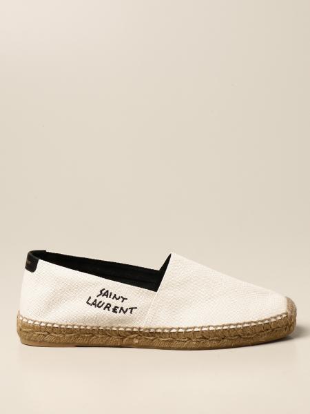 saint laurent gold espadrilles