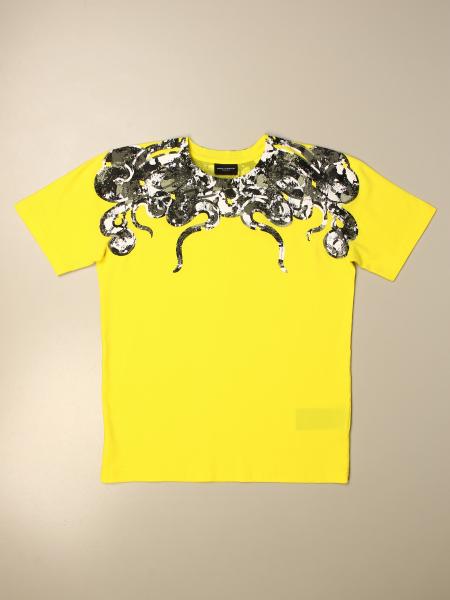 Marcelo Burlon cotton t-shirt with coils of snakes