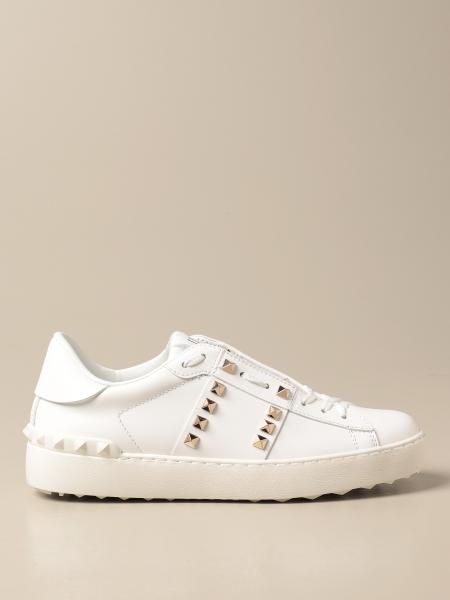 Valentino Garavani women: Valentino Garavani Untitled sneakers in leather with studs