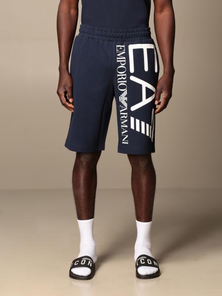 blue ea7 shorts