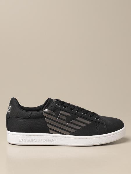 EA7: sneakers for man - Black | Ea7 sneakers X8X001 XK124 online at ...