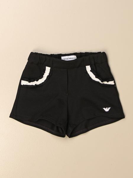 Emporio Armani shorts in cotton with logo