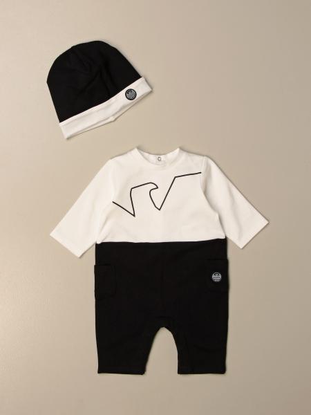 Long onesie set + Emporio Armani hat