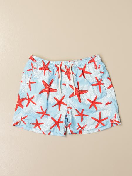 MC2 Saint Barth swim shorts in starfish patterned nylon