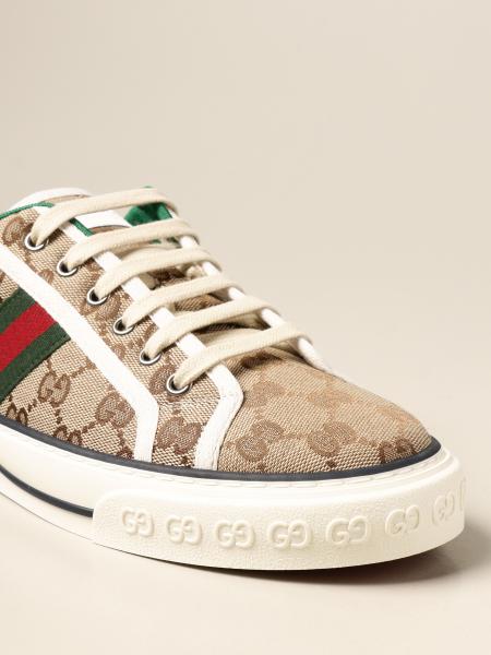 GUCCI: 1977 Tennis sneakers in Original GG Supreme fabric | Sneakers ...