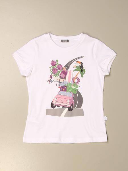 Il Gufo t-shirt in stretch cotton with print