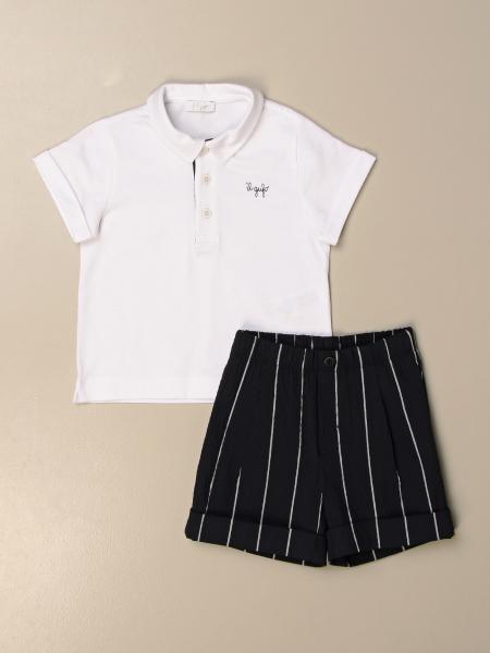 Polo shirt + bermuda shorts Il Gufo in cotton