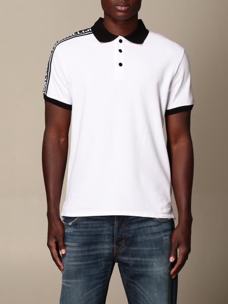 Just Cavalli polo shirt with logoed bands