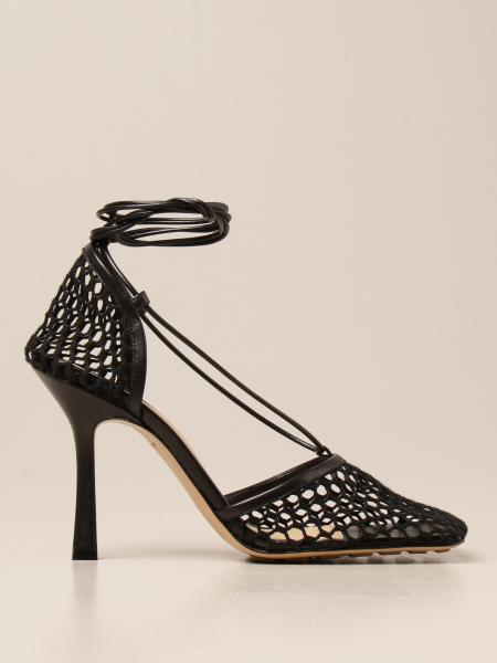 bottega veneta stretch mesh sandals