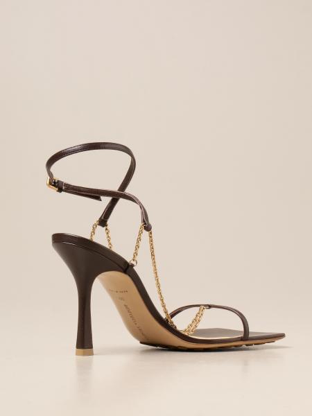 BOTTEGA VENETA: Stretch sandal in nappa leather with chain 