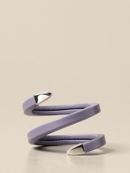 Shop BOTTEGA VENETA Unisex Leather Outlet Bracelets by wingearth