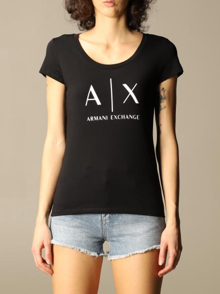 armani exchange black t shirts