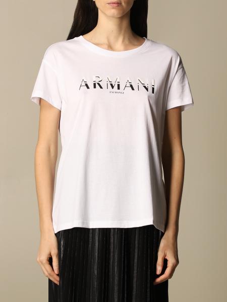 armani exchange shirts white